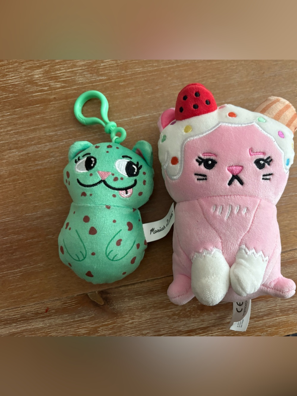 Moriah Elizabeth Plushies and keychain